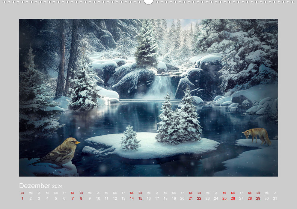 Forest of Fairy Tales (CALVENDO Premium Wall Calendar 2024) 