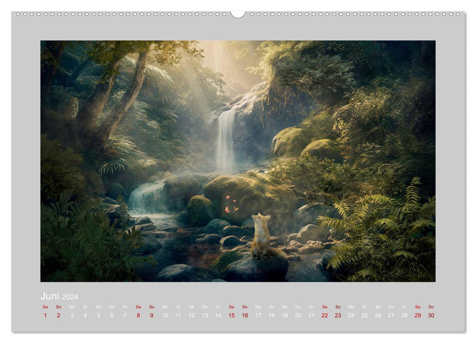 Wald der Märchen (CALVENDO Premium Wandkalender 2024)