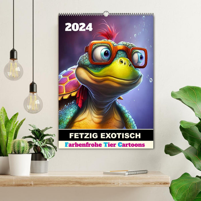 FETZIG EXOTISCH (CALVENDO Wandkalender 2024)