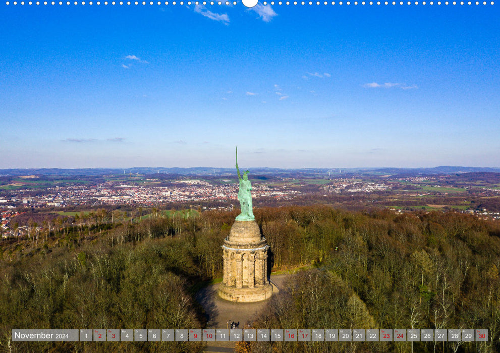 Ein Blick auf Detmold (CALVENDO Wandkalender 2024)