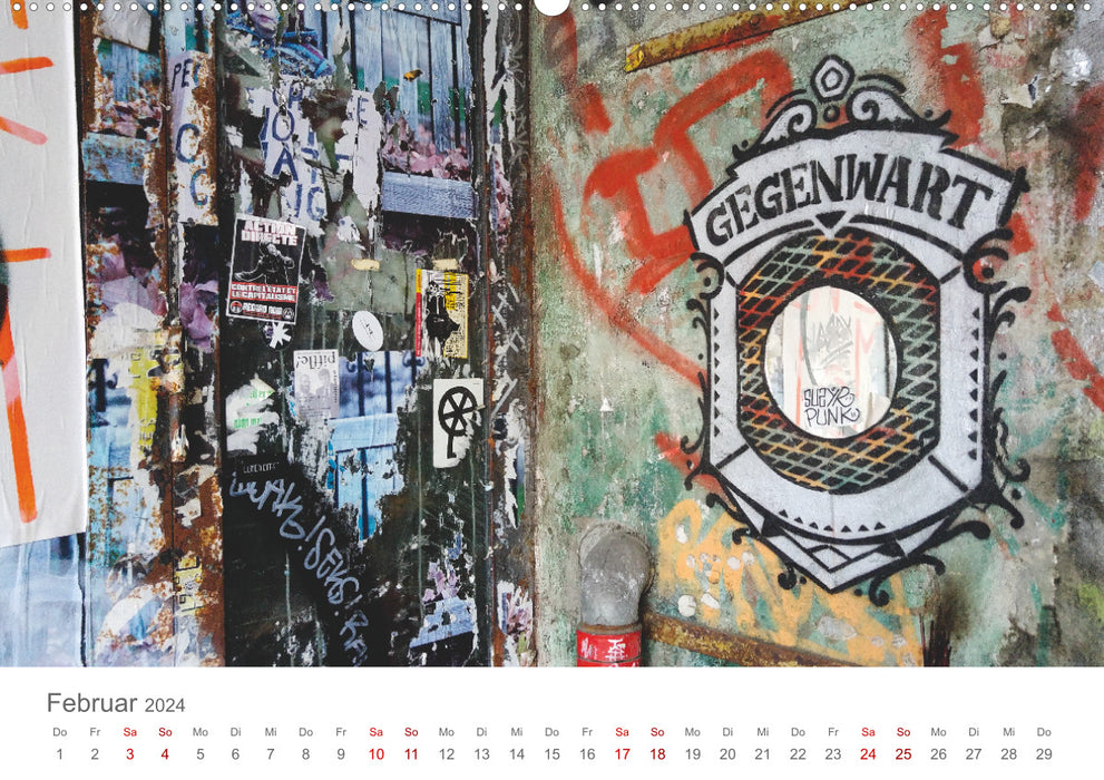 Berlin StreetArt 2024 (CALVENDO wall calendar 2024) 