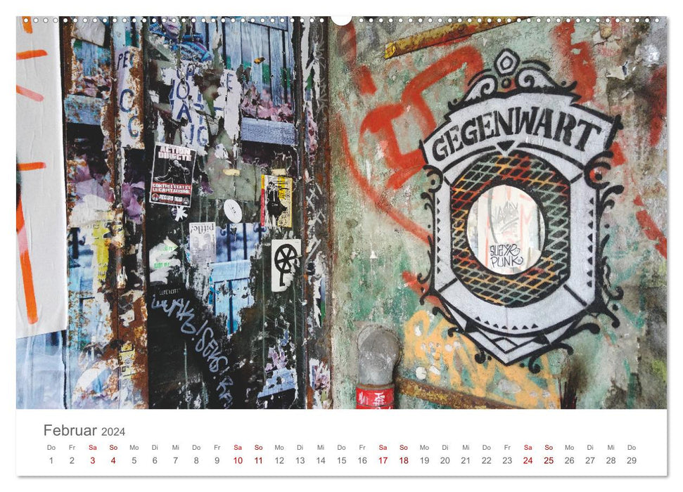 Berlin StreetArt 2024 (CALVENDO Premium Wandkalender 2024)