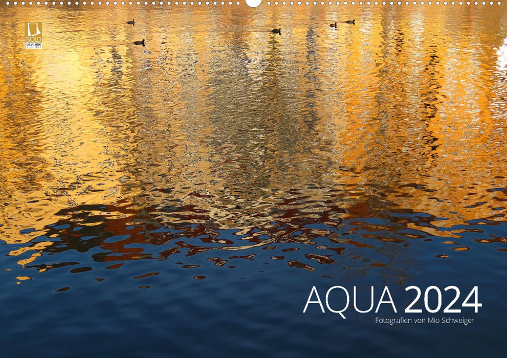 Aqua 2024 Fotografien von Mio Schweiger (CALVENDO Wandkalender 2024)