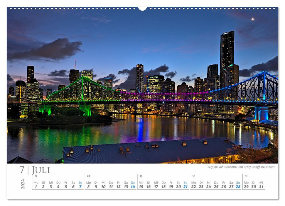 Australien - Highlights Ostküste (CALVENDO Premium Wandkalender 2024)