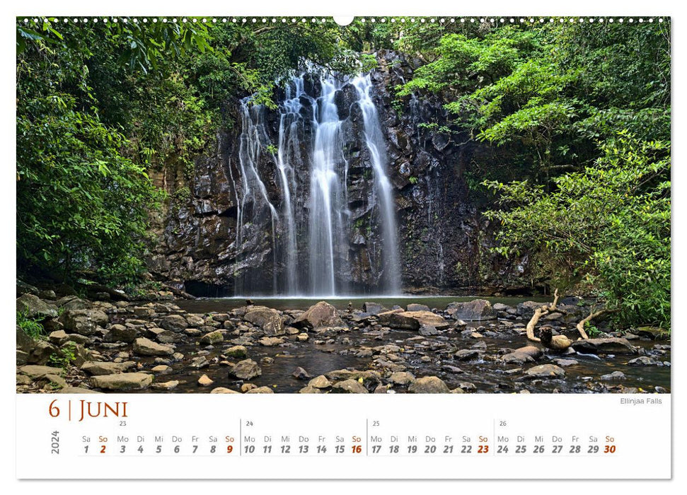 Australien - Norden Cairns-Brisbane (CALVENDO Premium Wandkalender 2024)