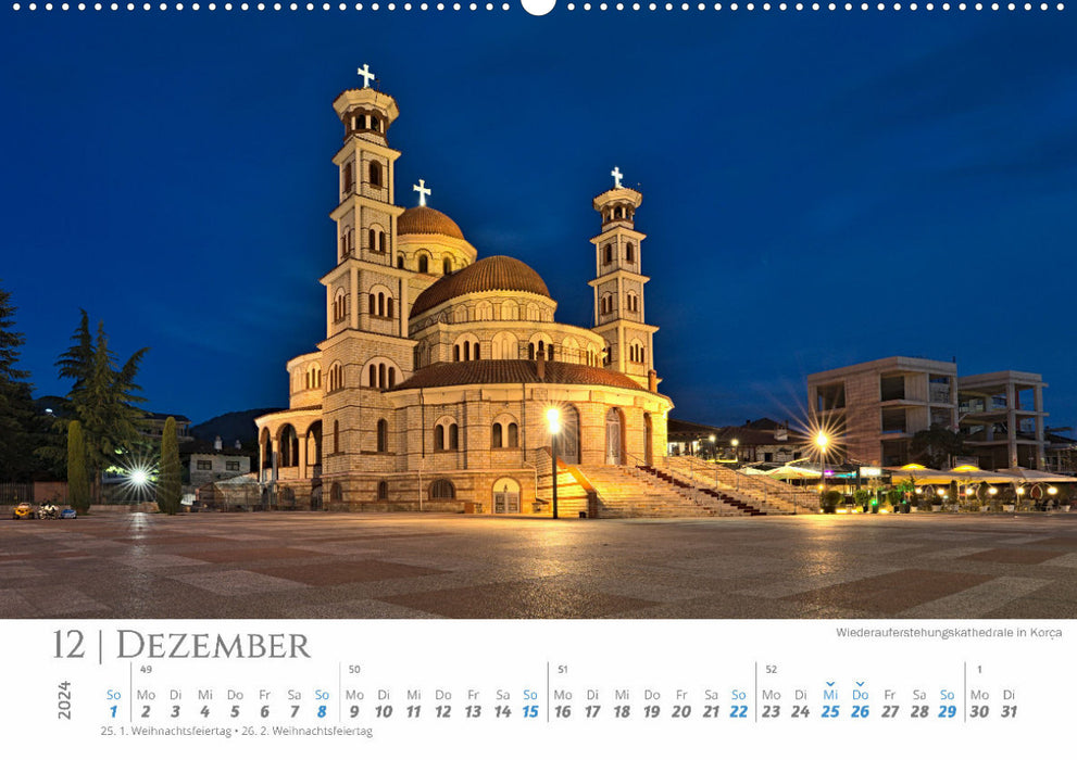 Albanien - wild, authentisch, abenteuerlich (CALVENDO Premium Wandkalender 2024)
