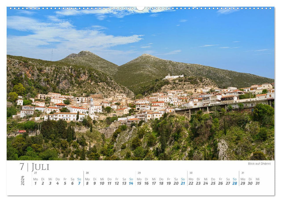 Albanien - wild, authentisch, abenteuerlich (CALVENDO Premium Wandkalender 2024)