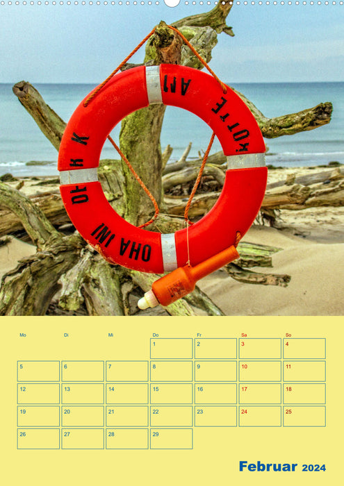 Place of longing: Fischland-Darß-Zingst (CALVENDO wall calendar 2024) 