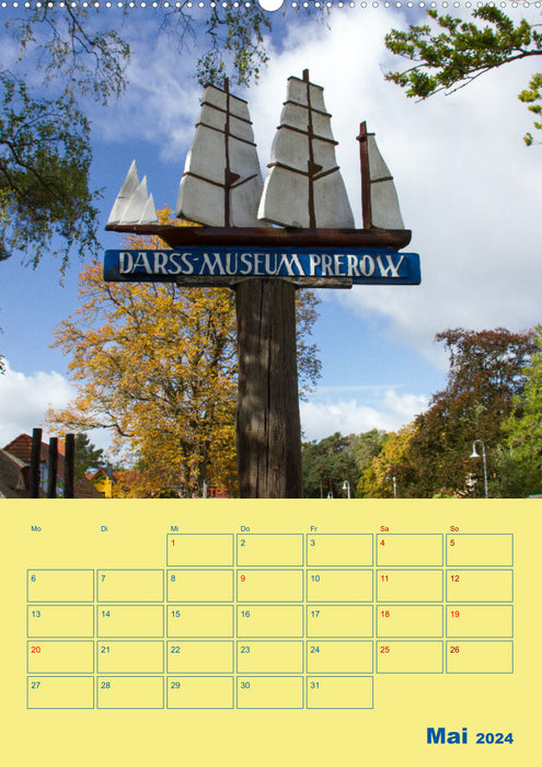 Sehnsuchtsort Fischland-Darß-Zingst (CALVENDO Wandkalender 2024)