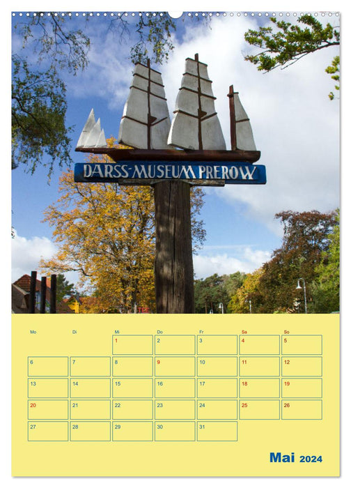 Sehnsuchtsort Fischland-Darß-Zingst (CALVENDO Wandkalender 2024)