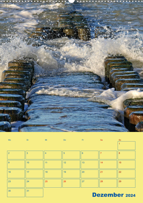 Sehnsuchtsort Fischland-Darß-Zingst (CALVENDO Premium Wandkalender 2024)