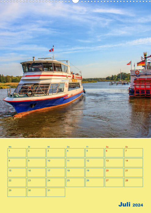 Sehnsuchtsort Fischland-Darß-Zingst (CALVENDO Premium Wandkalender 2024)