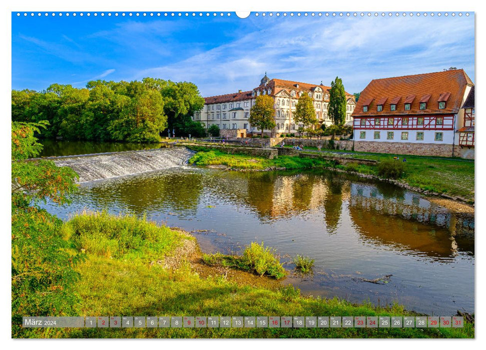 Ein Blick auf Rotenburg an der Fulda (CALVENDO Premium Wandkalender 2024)