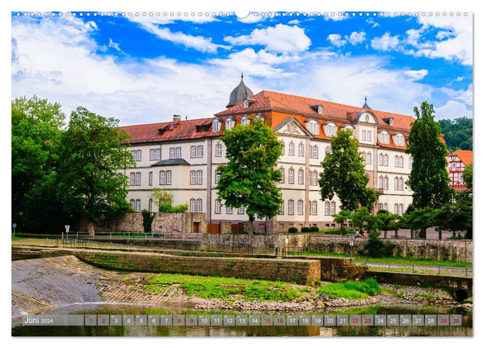 Ein Blick auf Rotenburg an der Fulda (CALVENDO Premium Wandkalender 2024)