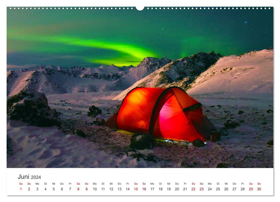 Alaska - Eine unvergessliche Reise. (CALVENDO Wandkalender 2024)