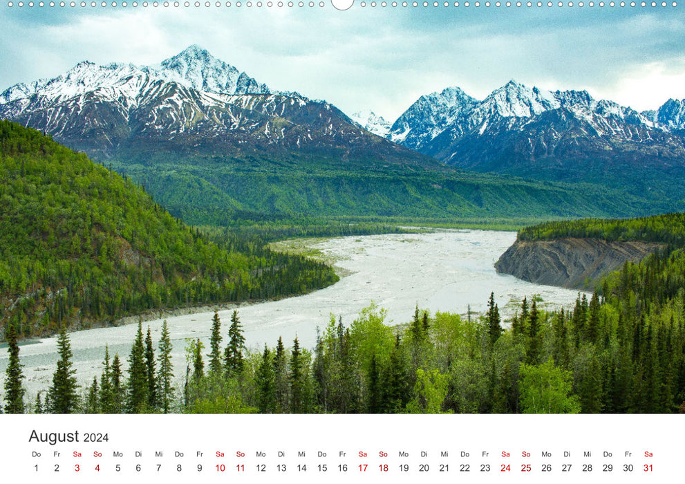 Alaska - An unforgettable trip. (CALVENDO Premium Wall Calendar 2024) 