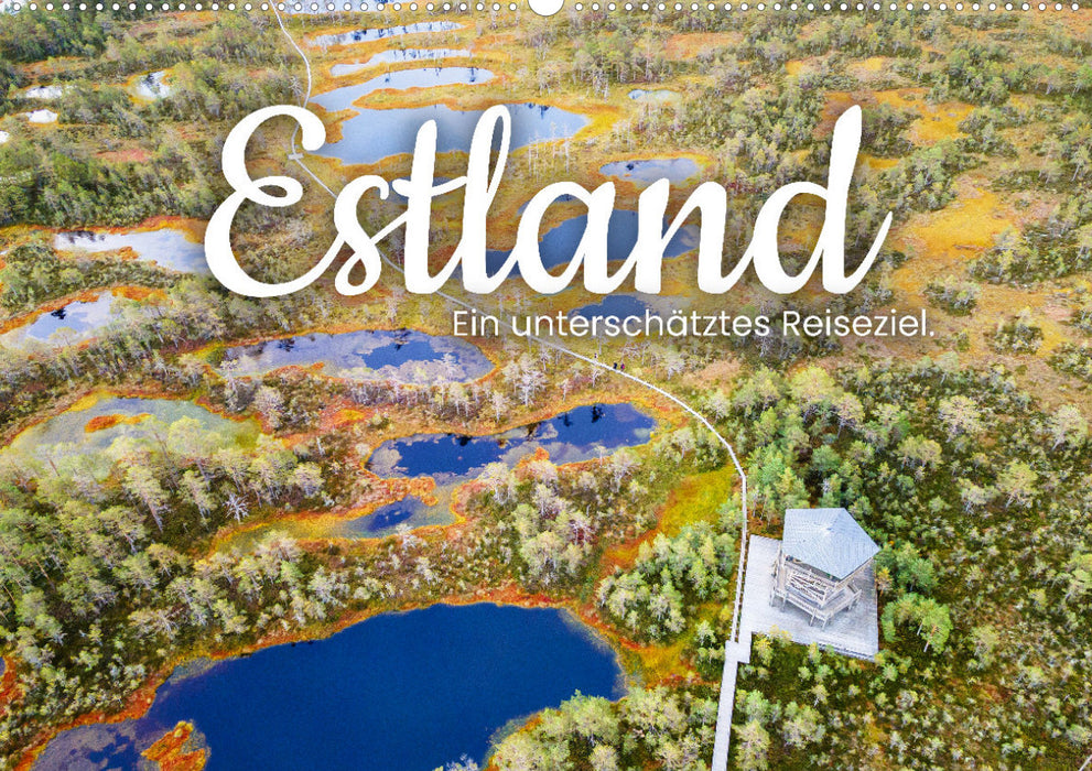 Estonie – Une destination de voyage sous-estimée. (Calendrier mural CALVENDO 2024) 