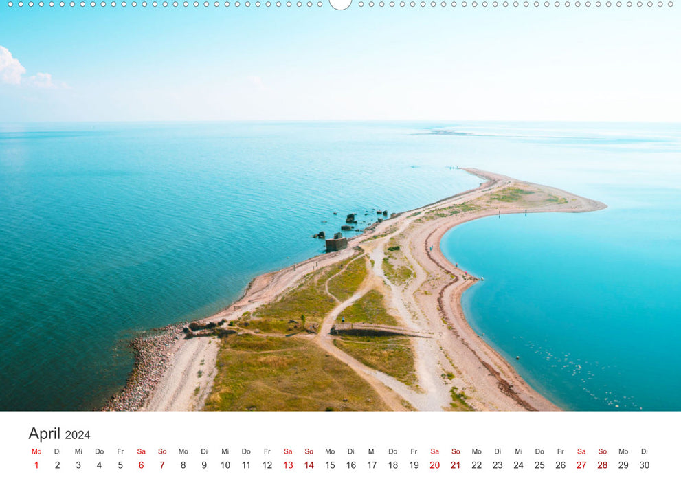 Estonia - An underrated travel destination. (CALVENDO wall calendar 2024) 