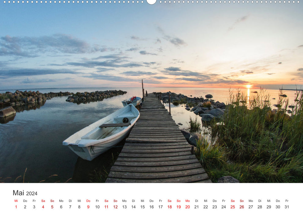 Estonia - An underrated travel destination. (CALVENDO wall calendar 2024) 