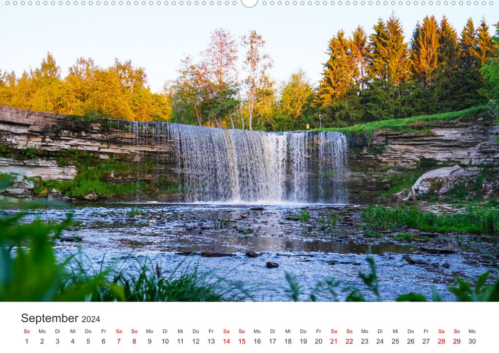 Estonia - An underrated travel destination. (CALVENDO Premium Wall Calendar 2024) 
