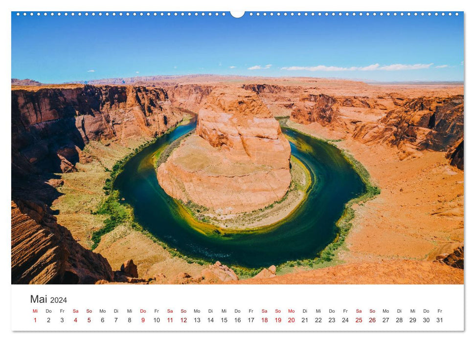 Arizona - Der Grand Canyon State. (CALVENDO Premium Wandkalender 2024)