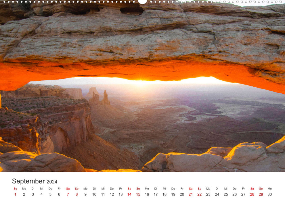 Arizona - The Grand Canyon State. (CALVENDO Premium Wall Calendar 2024) 