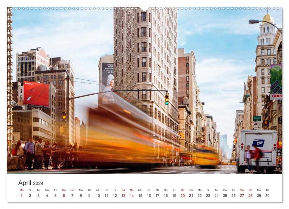 Über den Wolken in New York (CALVENDO Wandkalender 2024)