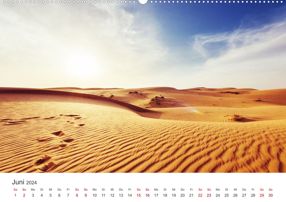 Oman - Wüste, Meer und Kultur. (CALVENDO Wandkalender 2024)