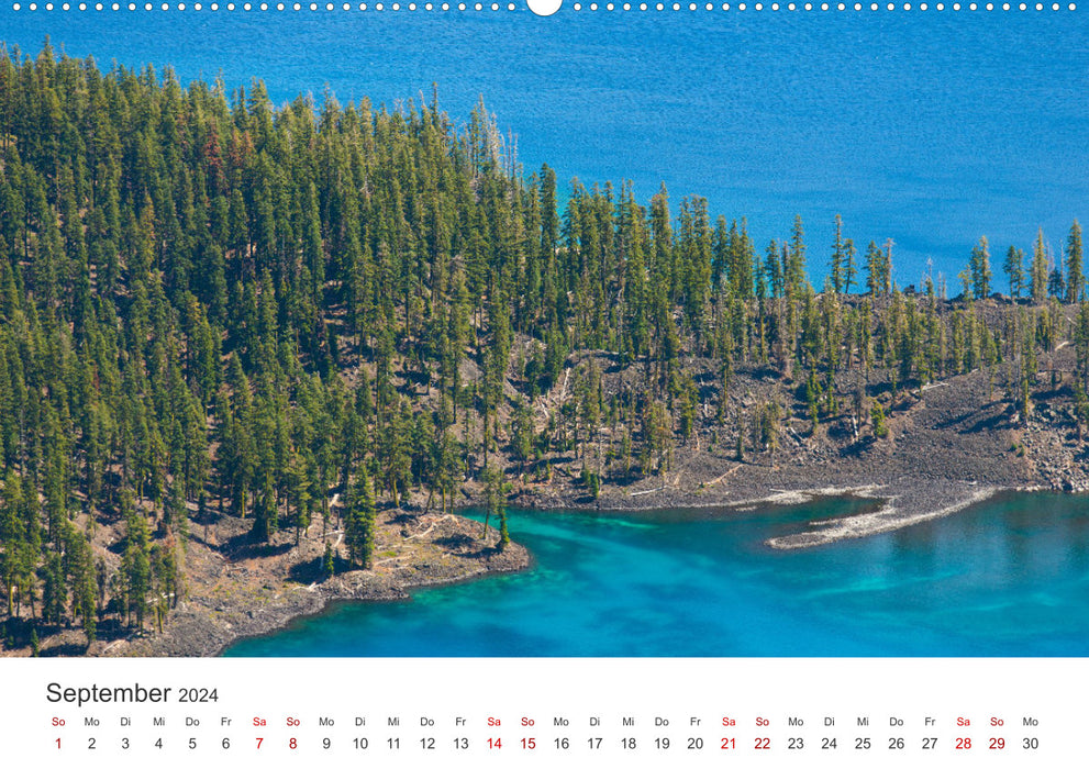 Oregon - America's beautiful west coast (CALVENDO wall calendar 2024) 