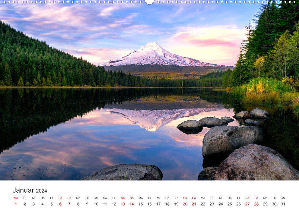 Oregon - Amerikas wunderschöne Westküste (CALVENDO Premium Wandkalender 2024)