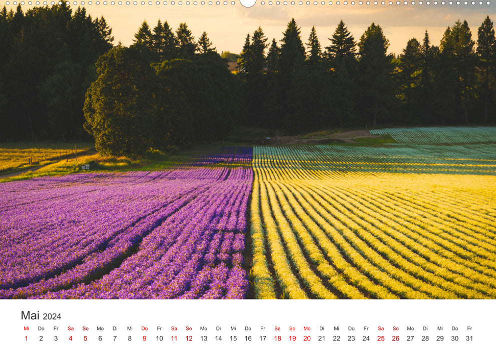 Oregon - America's beautiful west coast (CALVENDO Premium Wall Calendar 2024) 