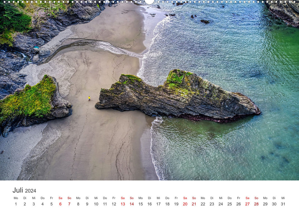 Oregon - America's beautiful west coast (CALVENDO Premium Wall Calendar 2024) 