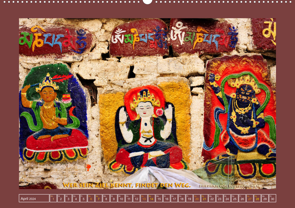 Tibet - Tibet - Tibet 2024 (CALVENDO wall calendar 2024) 