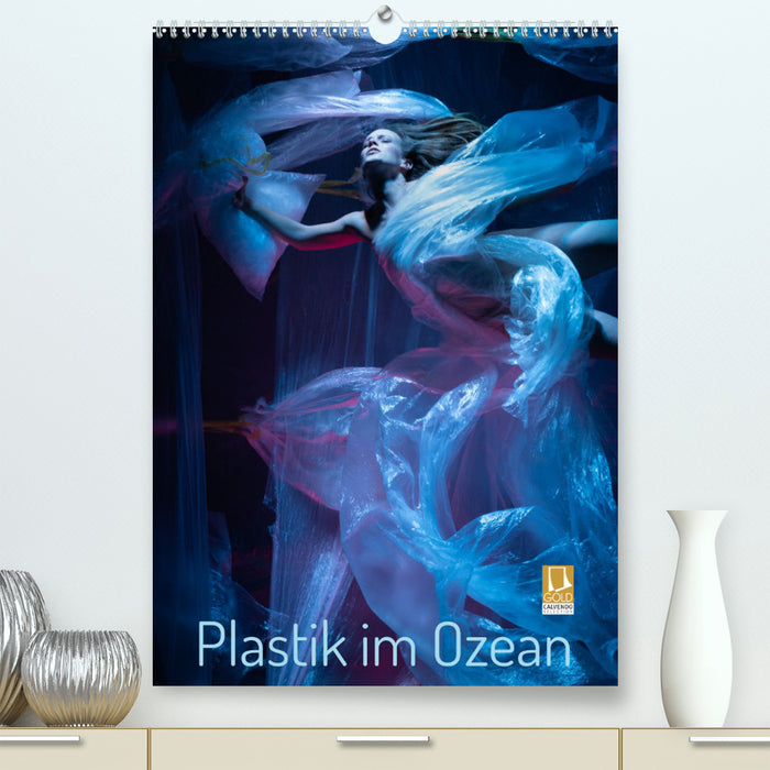 Du plastique dans l’océan (Calendrier mural CALVENDO Premium 2024) 