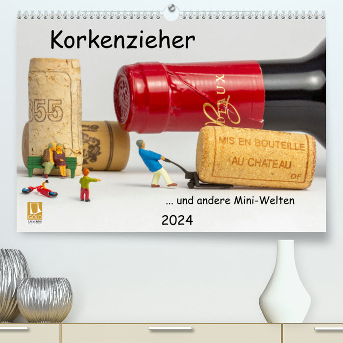 Corkscrew ... and other mini worlds (CALVENDO Premium Wall Calendar 2024) 