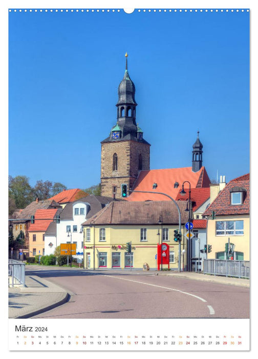 Die Stadt Hettstedt (CALVENDO Premium Wandkalender 2024)