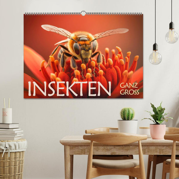 Insekten ganz gross (CALVENDO Wandkalender 2024)