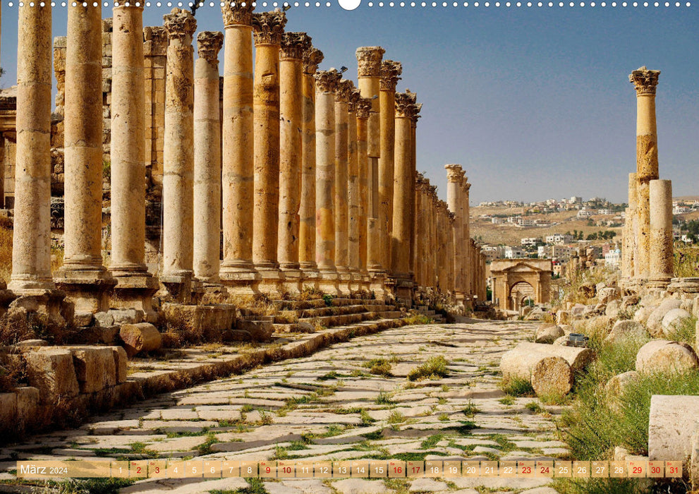 Jordanie - Royaume hachémite (Calvendo mural CALVENDO 2024) 