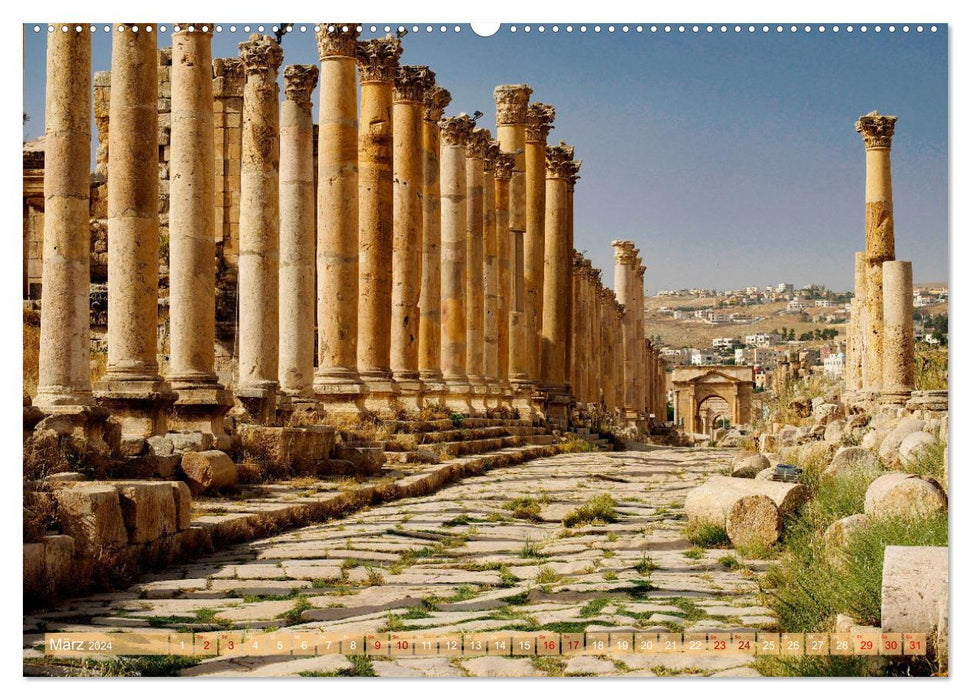 Jordanie – Royaume hachémite (Calvendo Premium Calendrier mural 2024) 