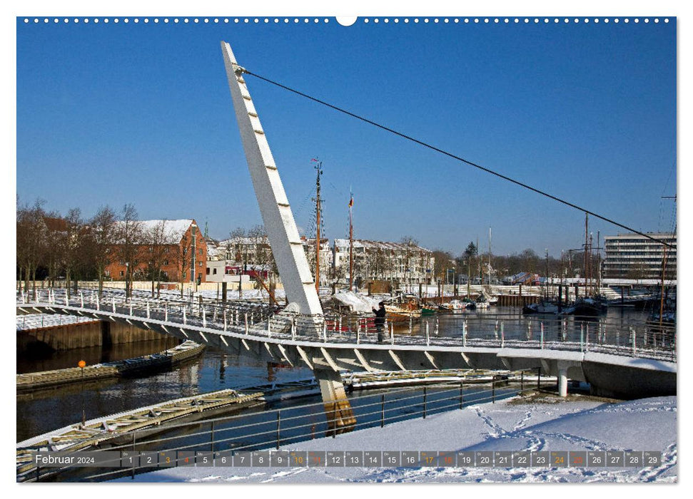 Bremen-Nord - maritim und angenehm (CALVENDO Wandkalender 2024)