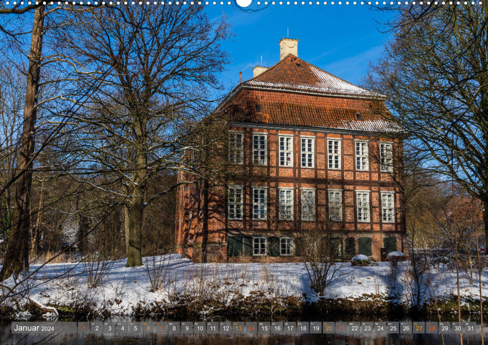 Bremen-Nord - maritime and pleasant (CALVENDO Premium Wall Calendar 2024) 