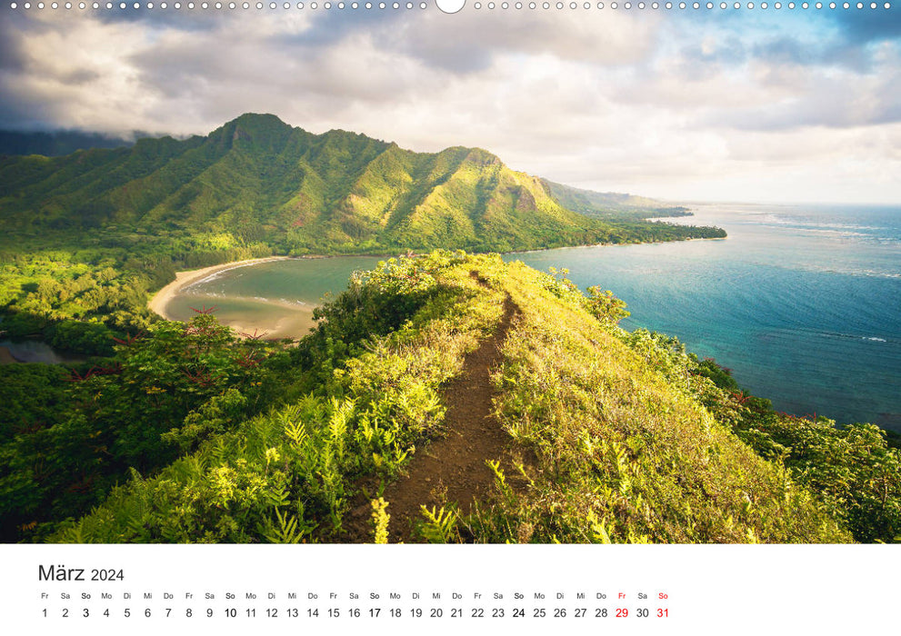 Heavenly Hawaii (CALVENDO wall calendar 2024) 