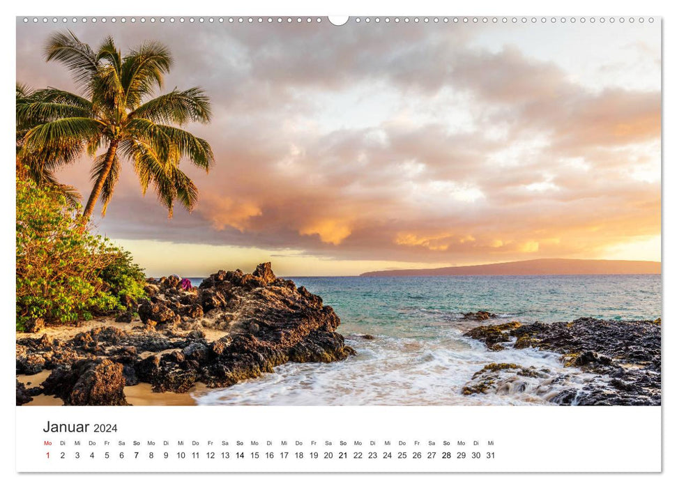 Hawaï céleste (Calvendo Premium Calendrier mural 2024) 