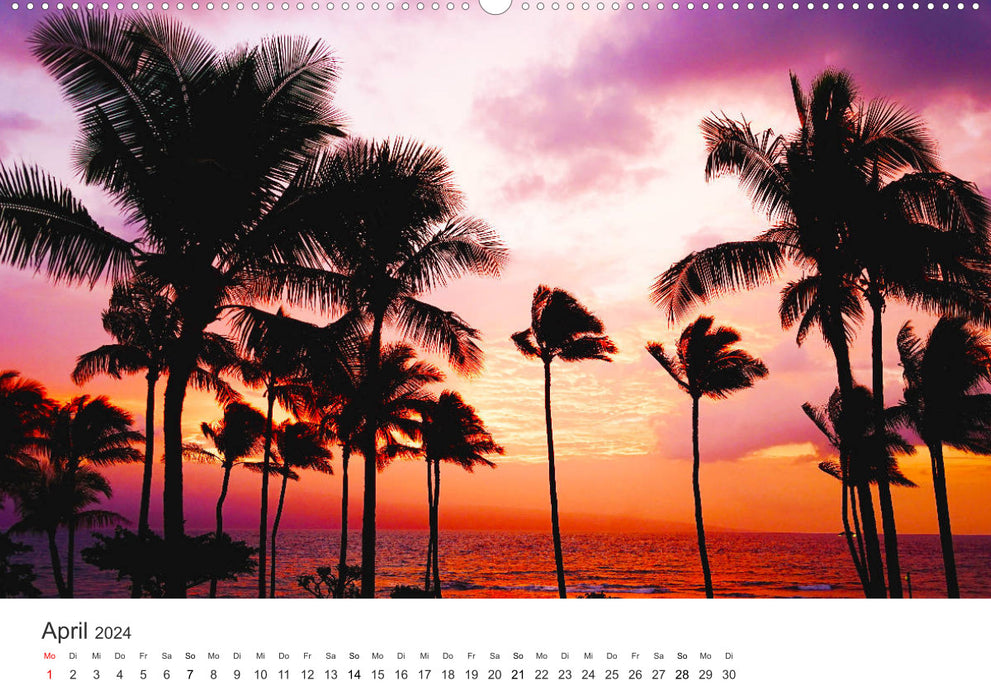 Heavenly Hawaii (CALVENDO Premium Wall Calendar 2024) 