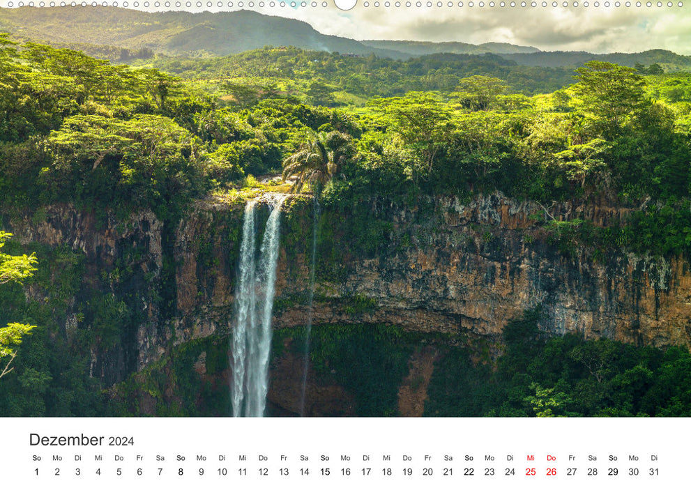 Traumhaftes Mauritius (CALVENDO Wandkalender 2024)