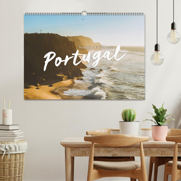 Sonnige Grüße aus Portugal (CALVENDO Wandkalender 2024)