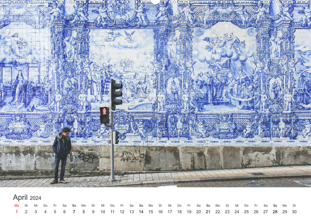 Salutations ensoleillées du Portugal (calendrier mural CALVENDO 2024) 