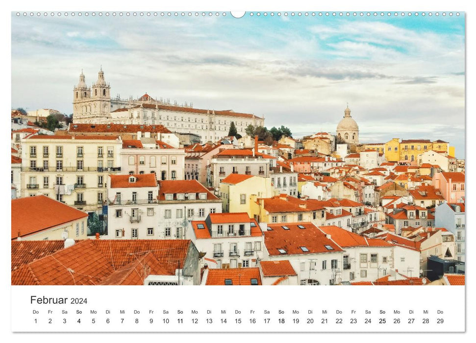 Sunny greetings from Portugal (CALVENDO Premium Wall Calendar 2024) 