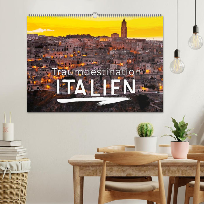 Destination de rêve Italie (Calendrier mural CALVENDO 2024) 