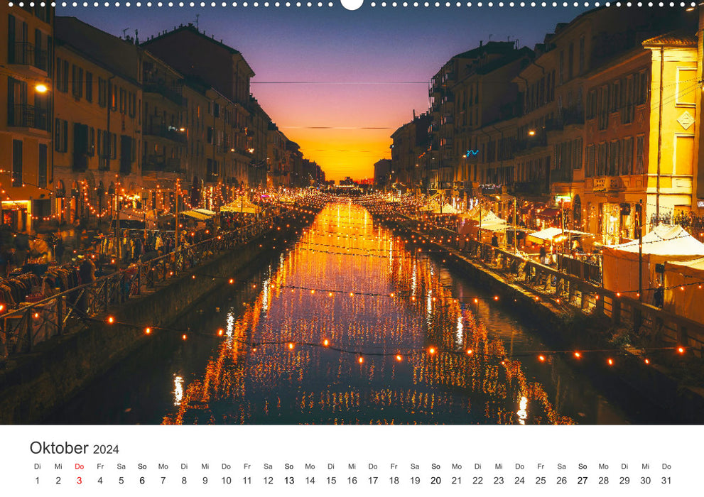 Traumdestination Italien (CALVENDO Wandkalender 2024)